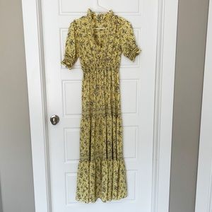 Maxi yellow dress
